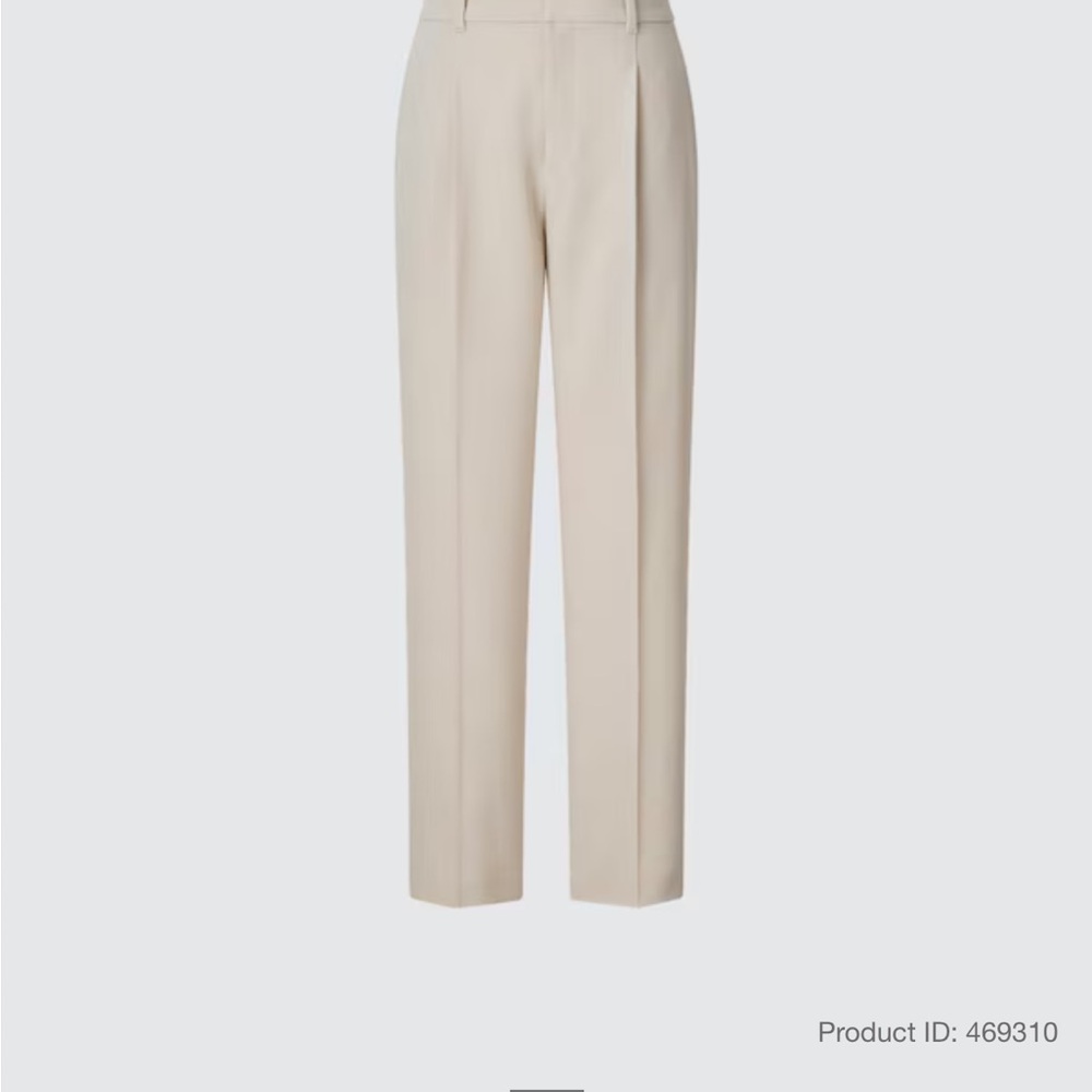 Uniqlo AirSense Pleated Pants size xs brand new